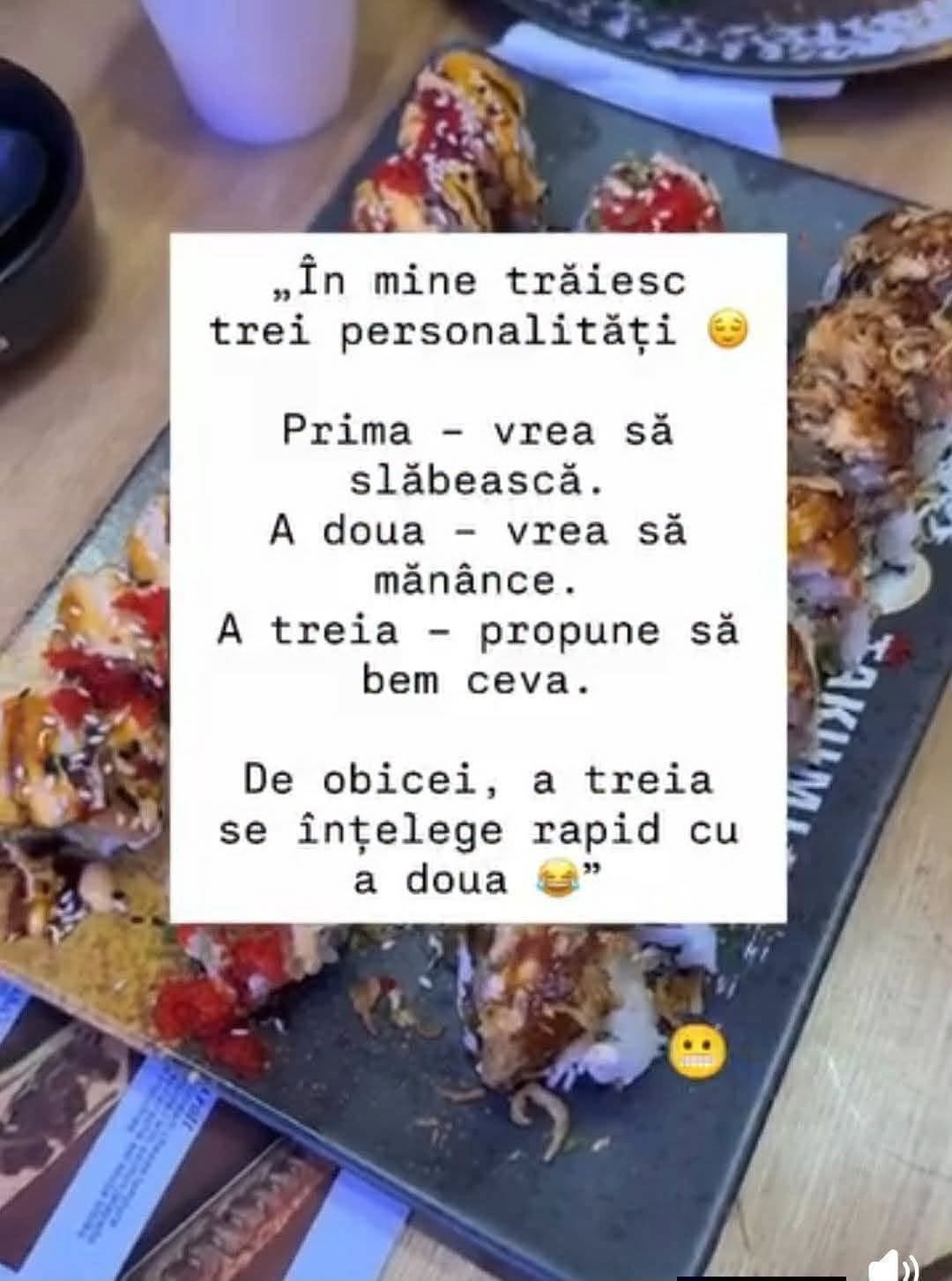 În mine trăiesc trei personalități