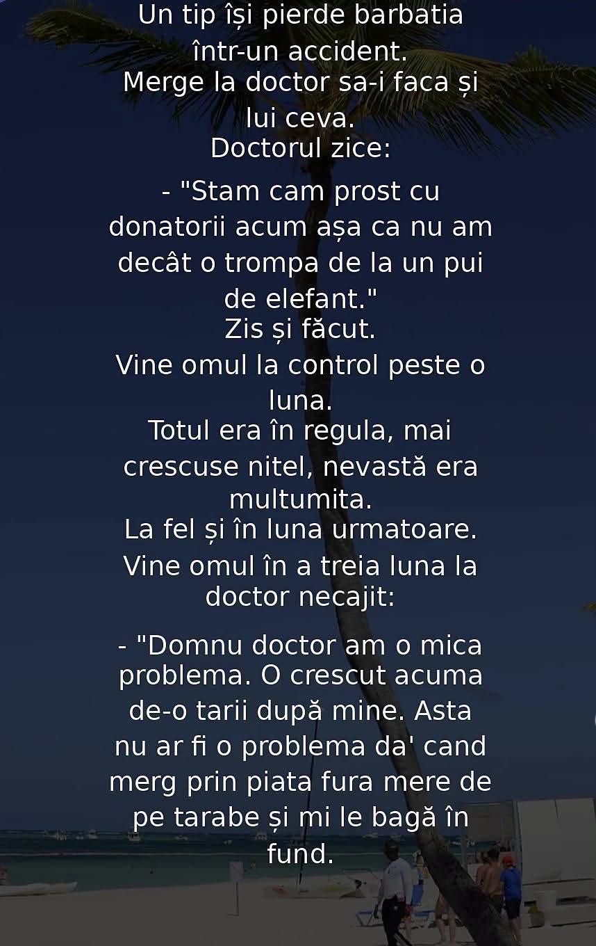 Doctorul și trompa de elefant
