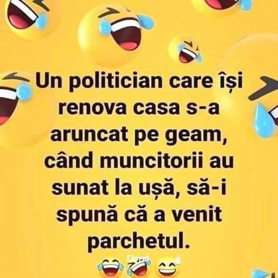 Un politician își renova casa și a venit parchetul