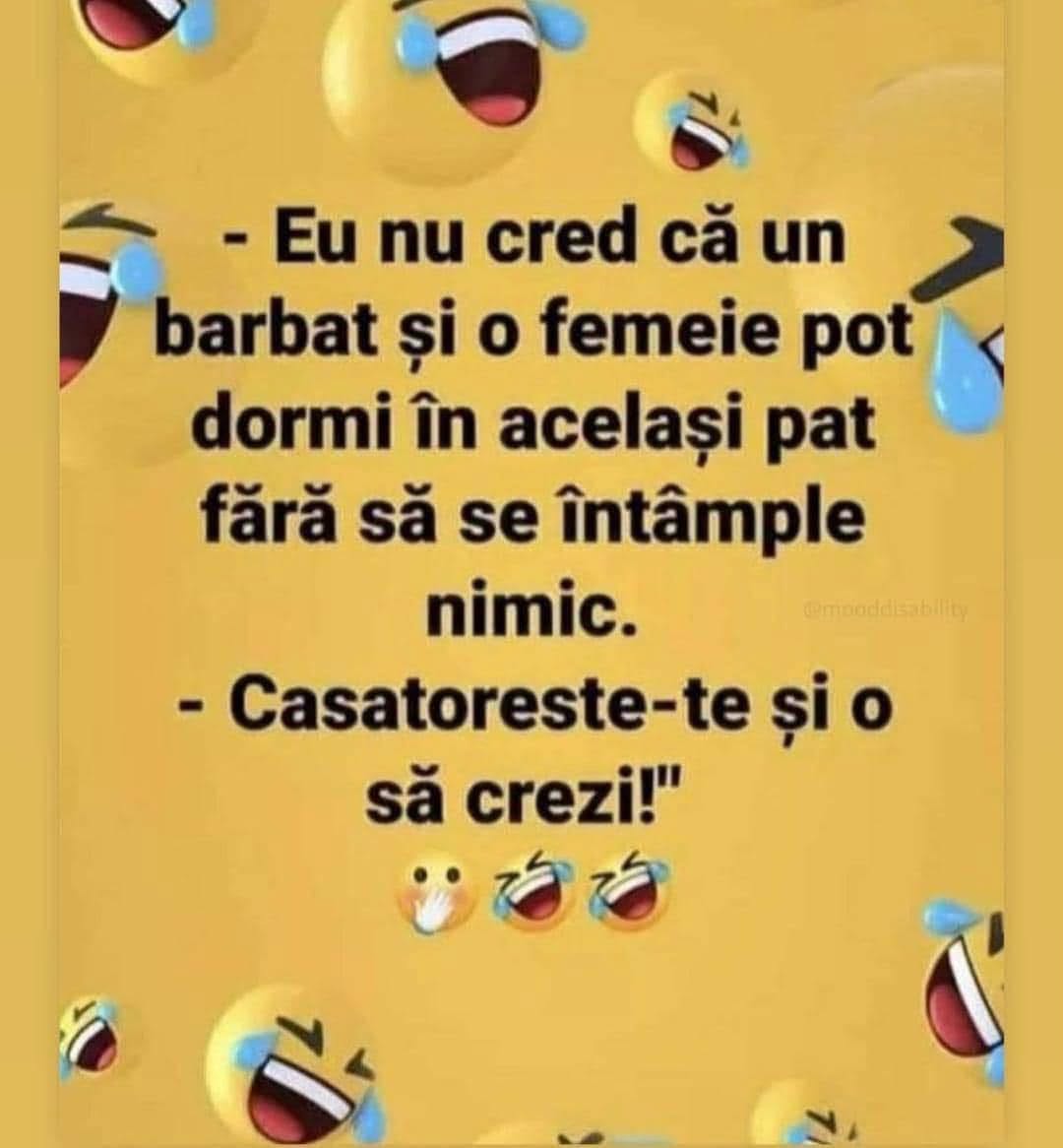 Un bărbat și o femeie pot dormi în același pat fără să se întâmple nimic?