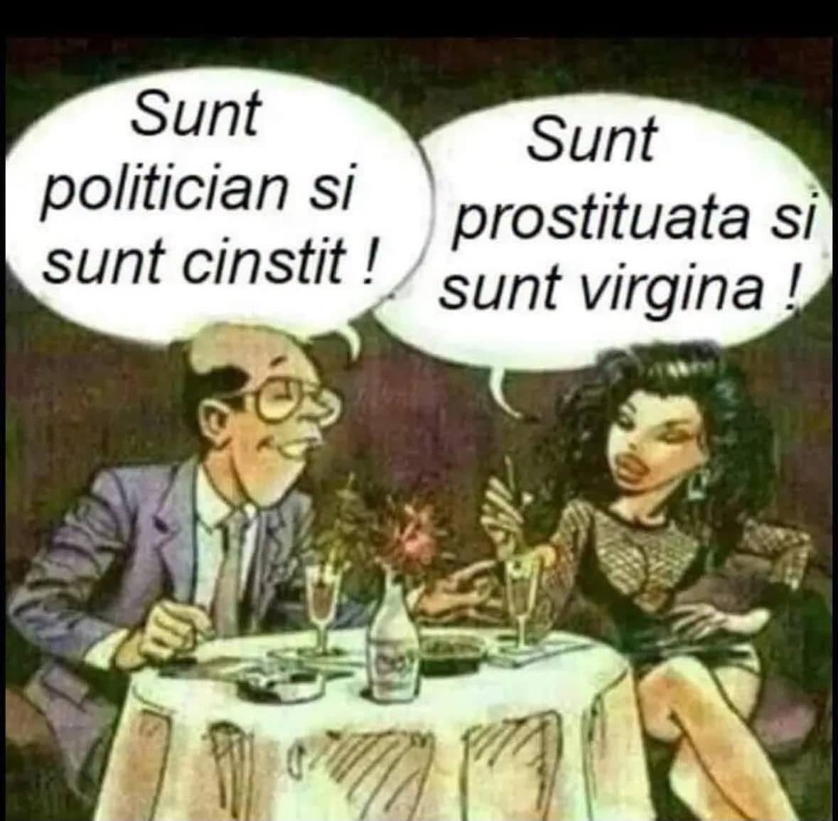 Sunt politician și sunt cinstit