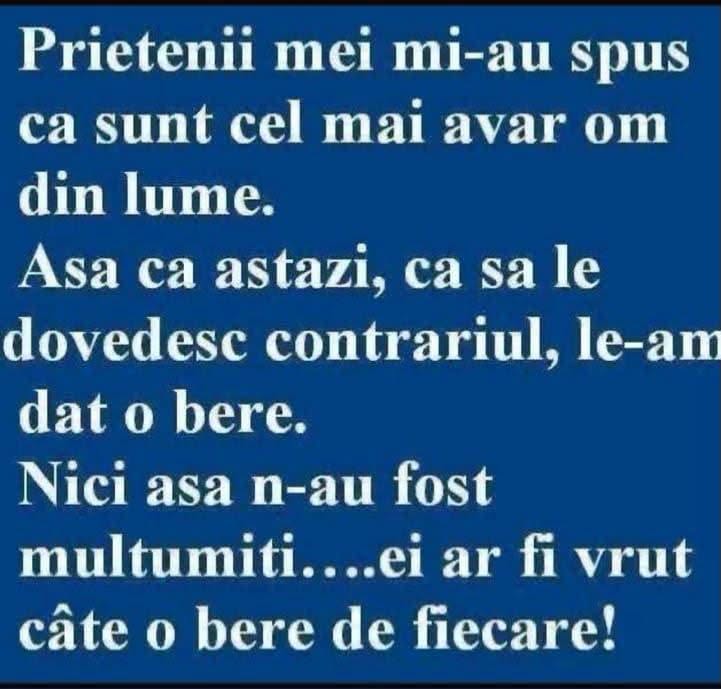 Prietenii mei zic că sunt cel mai avar om din lume