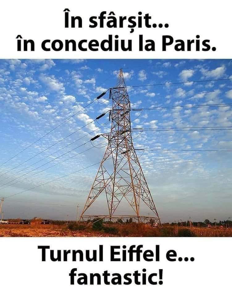 În sfârșit, în concediu la Paris