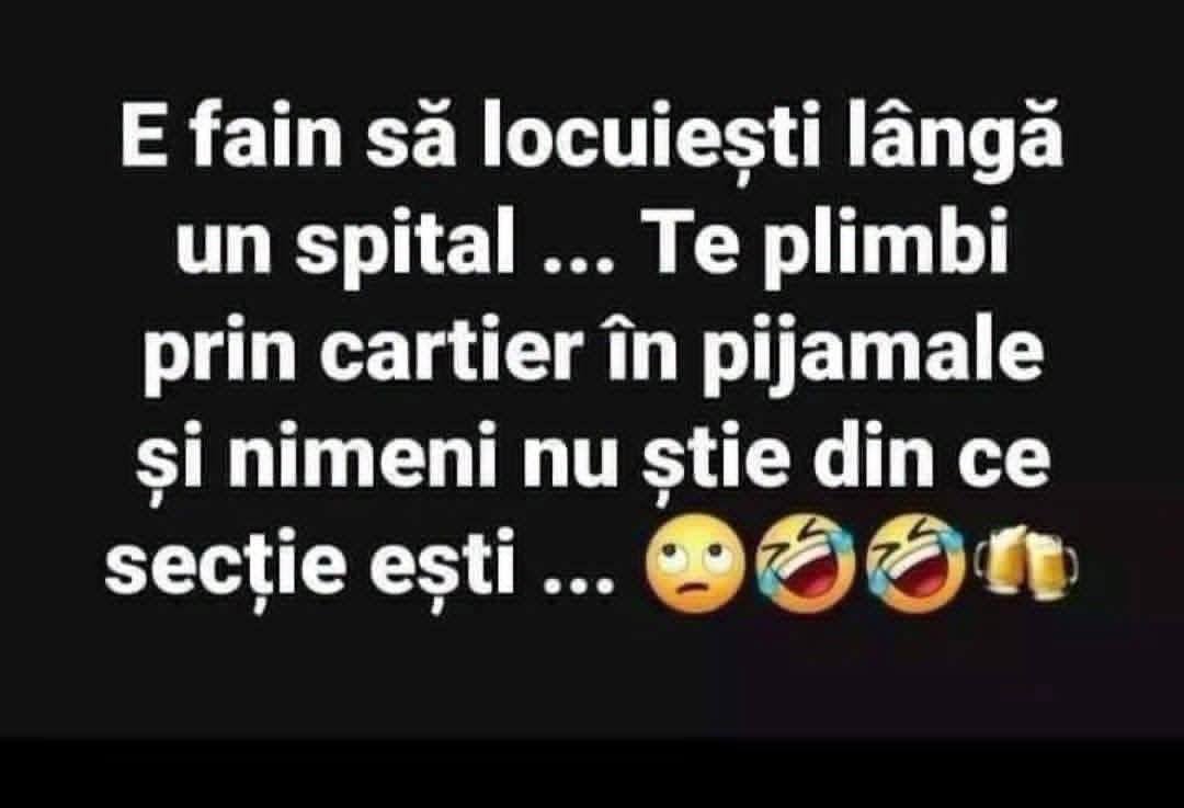 E fain să locuiești lângă un spital