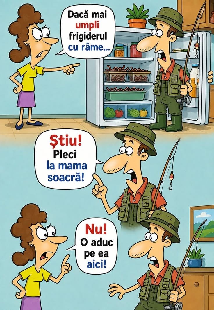 Pleci la mama soacră? Nu, o aduc pe ea aici!