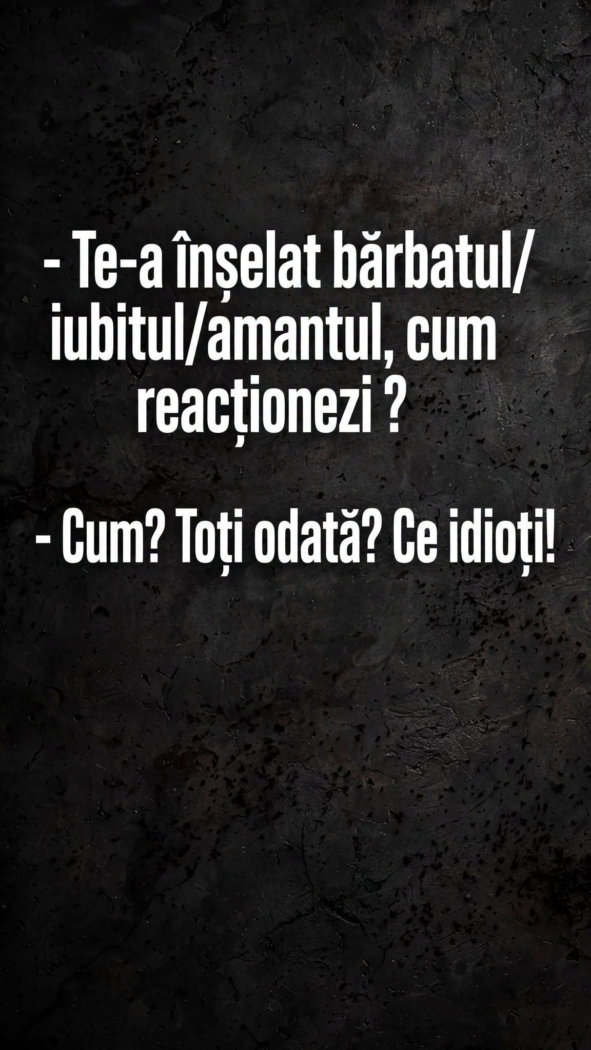Te-a înșelat bărbatul, cum reacționezi?
