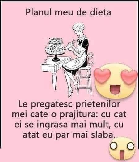 Planul meu de dietă: prăjituri pentru prietene