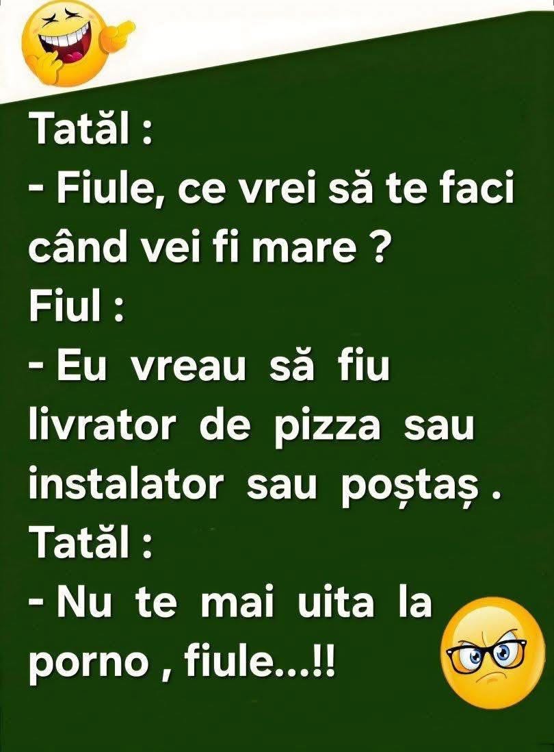 Fiule, ce vrei să faci când vei fi mare?