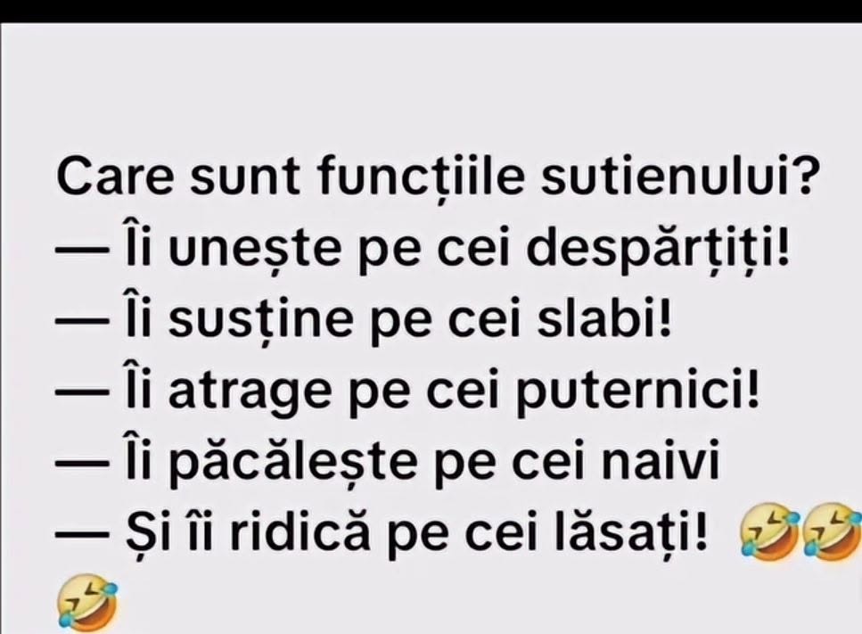 Care sunt funcțiile sutienului?