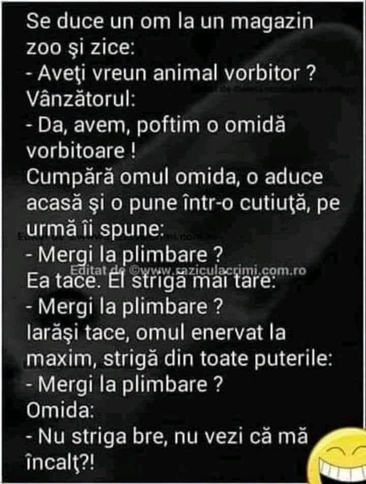 Aveți vreun animal vorbitor? Omida vorbitoare