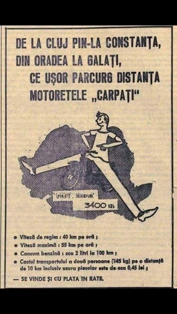 De la Cluj la Constanța, pe motoreta Carpați