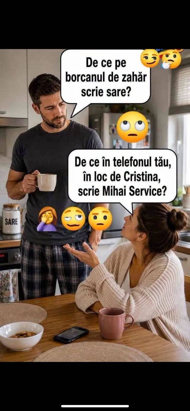 De ce în telefonul tău Cristina e salvată ca Mihai Service?