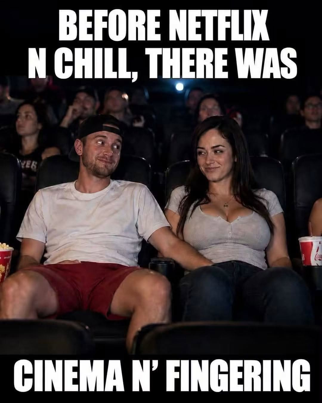 Before Netflix and chill, there was cina n' Fi