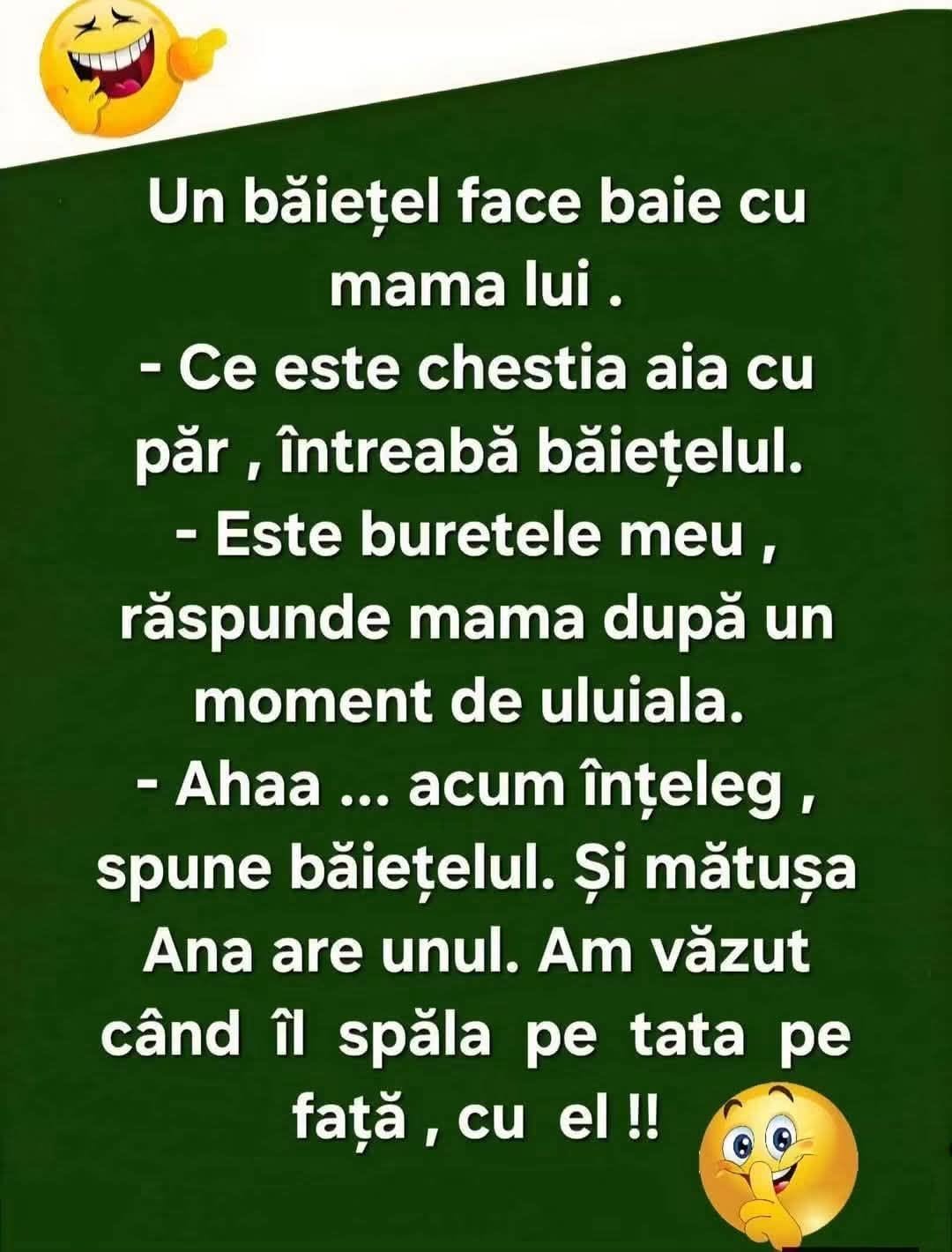 Băiețelul face baie cu mama: ce e chestia aia cu păr?