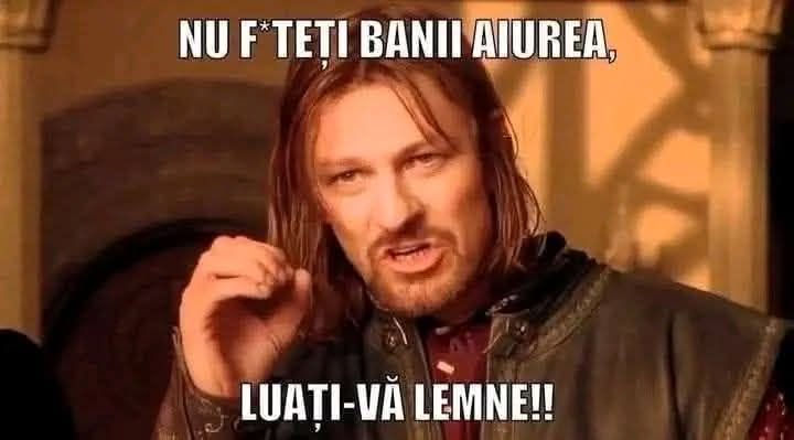 Nu vă f*teți banii aiurea, luați-vă lemne!