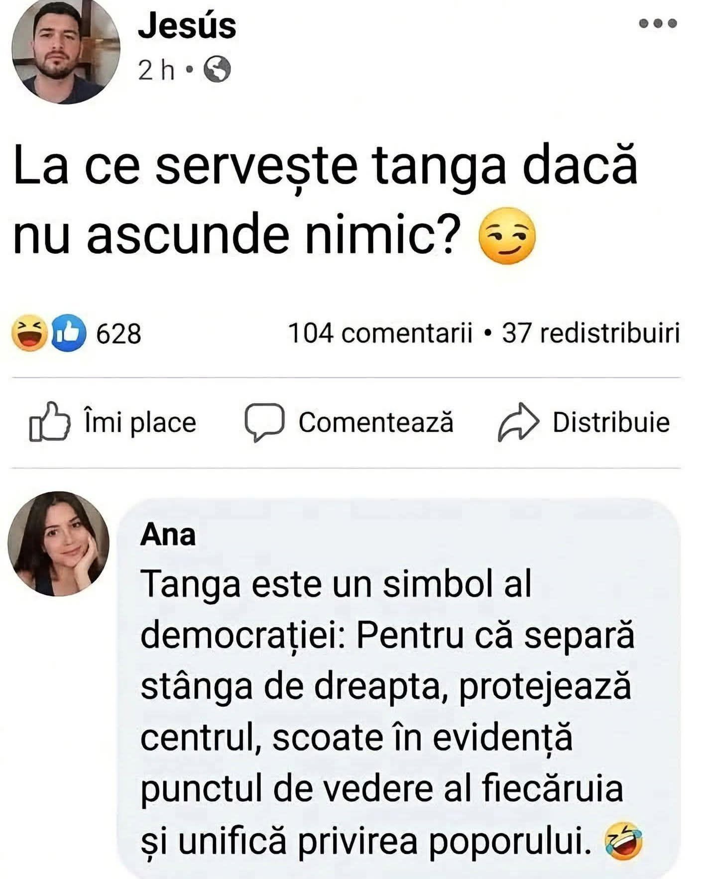 La ce servește tanga dacă nu ascunde nimic?