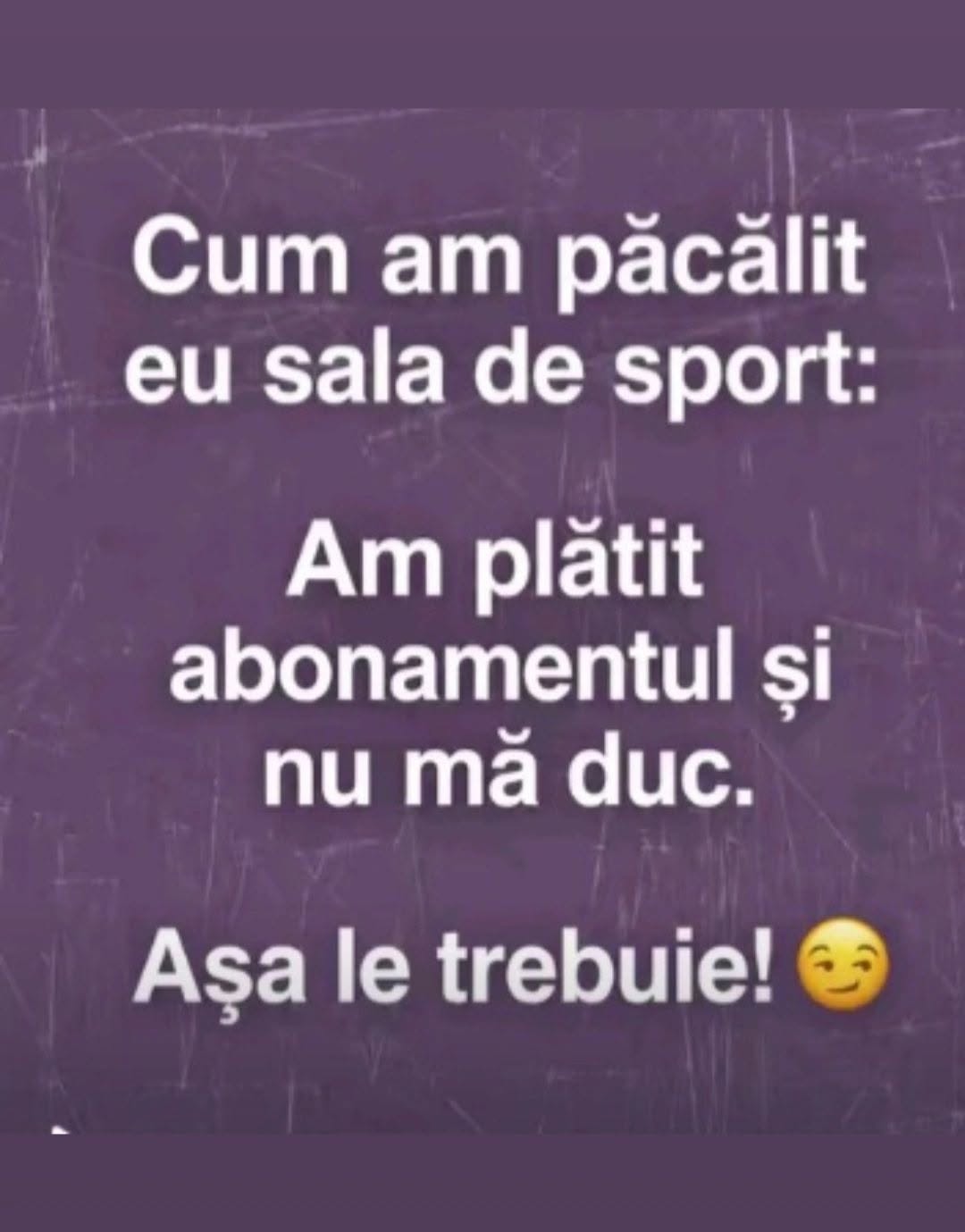 Cum am păcălit eu sala de sport: am plătit abonamentul și nu mă duc