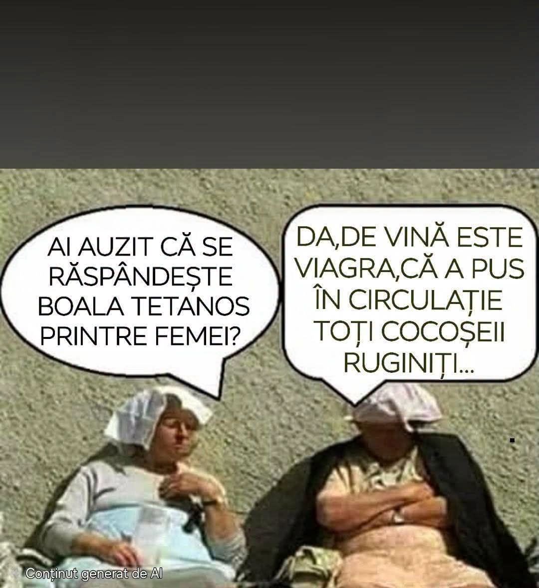 Ai auzit că se răspândește tetanosul printre femei? Da, de vină e Viagra
