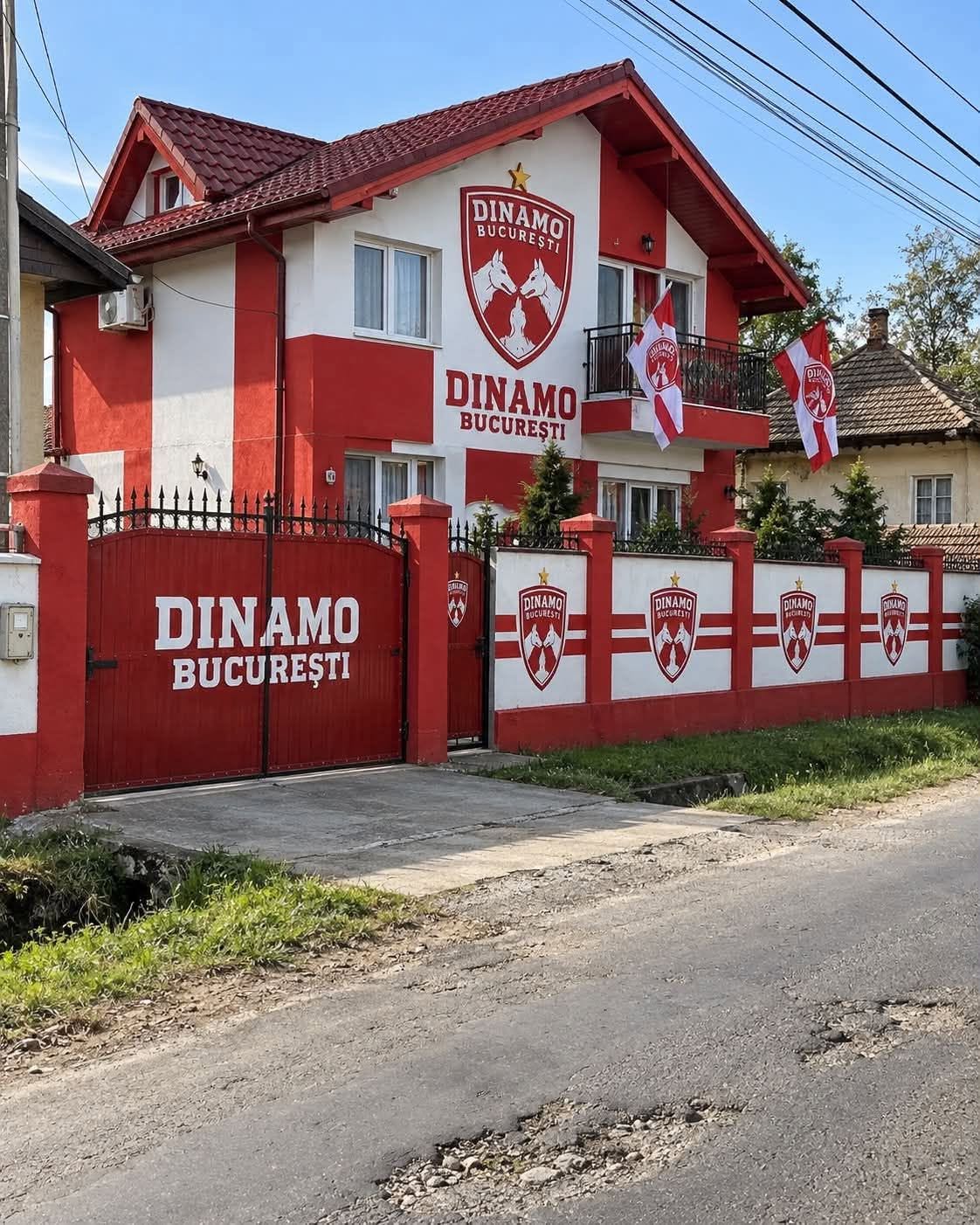 Casa unui fan Dinamo