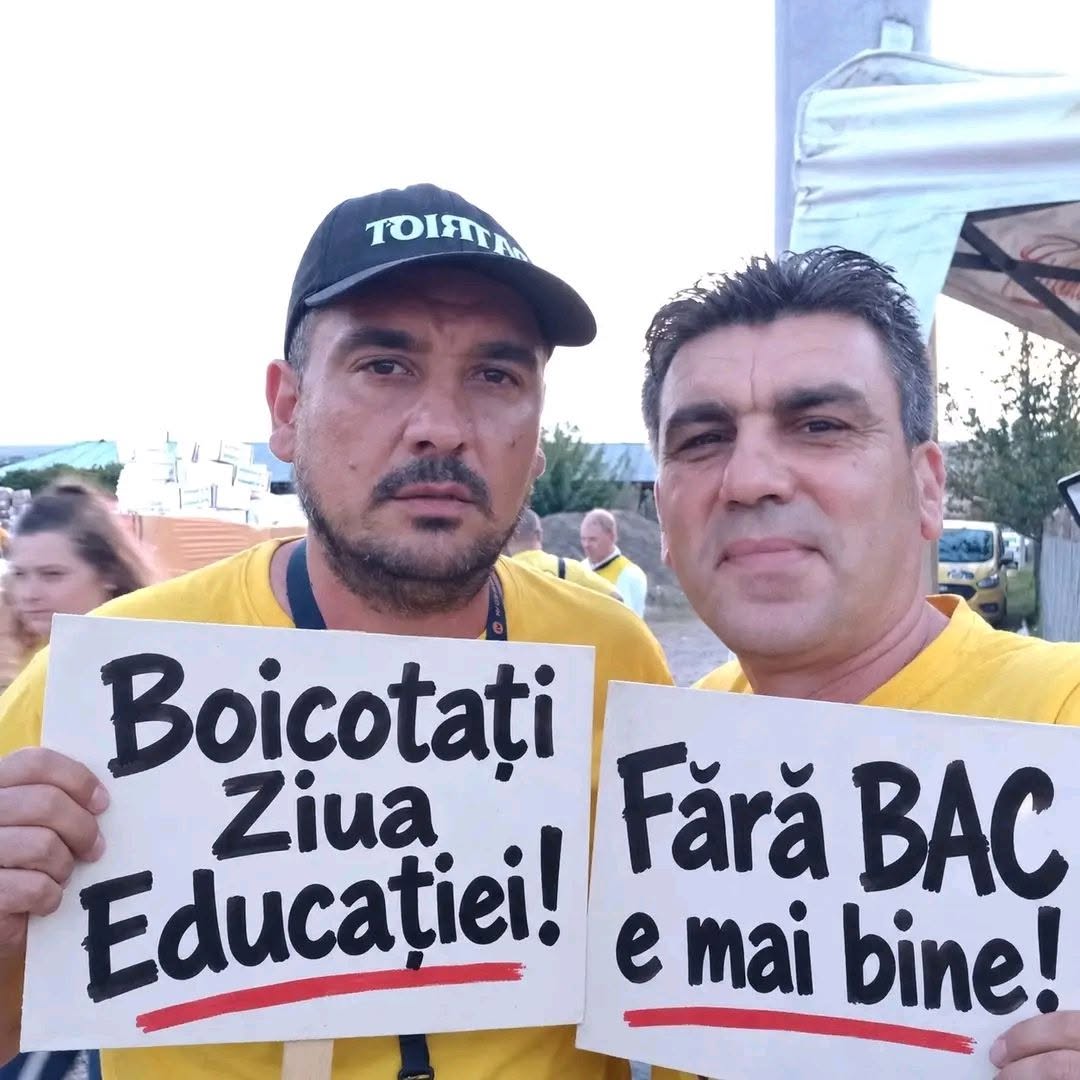 Boicotați Ziua Educației! Fără BAC e mai bine!