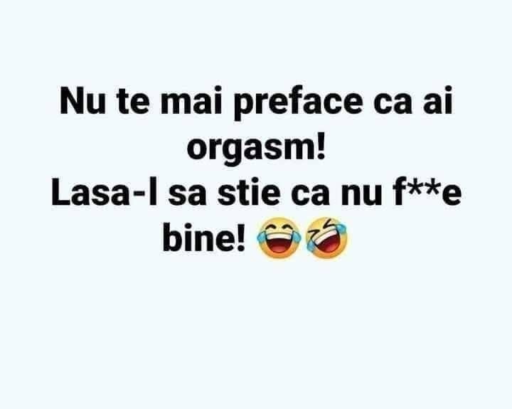 Nu te mai preface că ai orgasm! Lasă-l să știe că nu f**e bine!