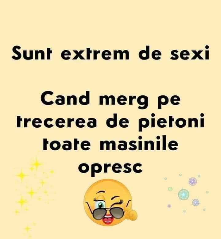 Sunt extrem de sexi: când merg pe trecerea de pietoni toate mașinile opresc