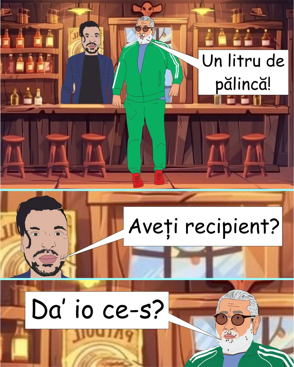 Un litru de palinca