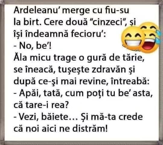 Ardeleanu' la birt cu fiu-su: Și mă-ta crede că noi aici ne distrăm