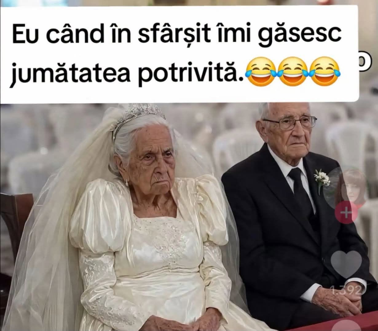 Eu când în sfârșit îmi găsesc jumătatea potrivită