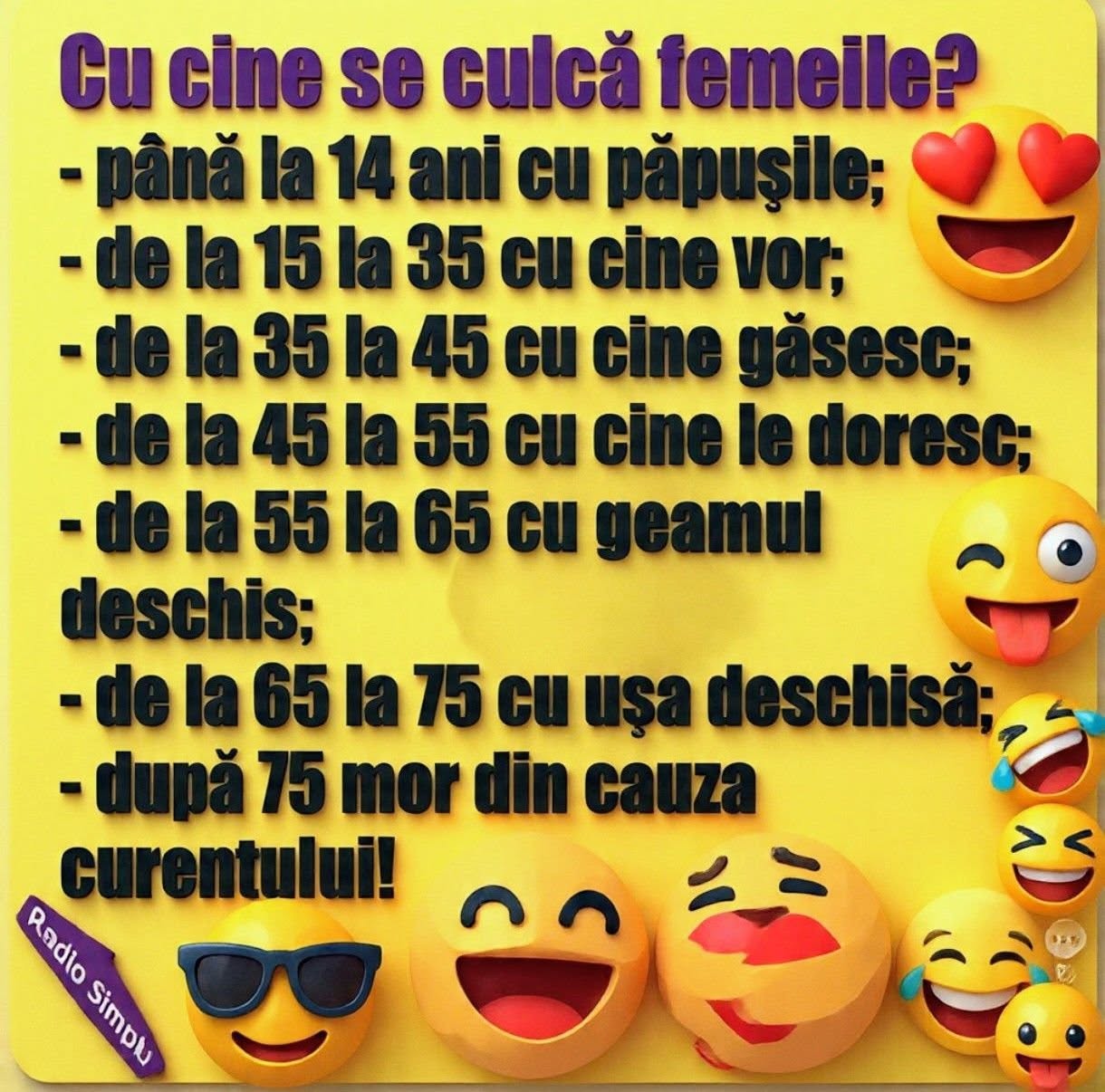 Cu cine se culcă femeile, în funcție de vârstă