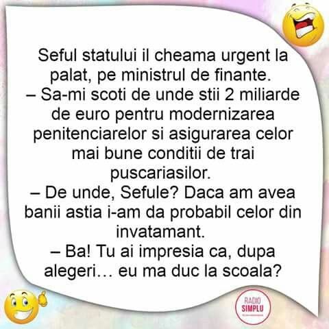Șeful statului: Scoate-mi 2 miliarde pentru penitenciare! Dar de ce nu pentru școli? Ba, după alegeri eu mă duc la școală?