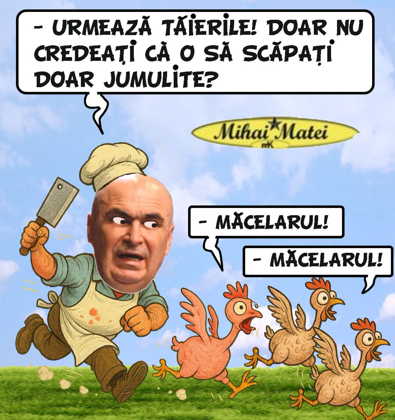 Bolojan măcelarul: Urmează tăierile! Doar nu credeați că o să scăpați doar jumulite?