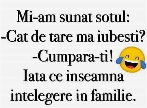 Mi-am sunat soțul: Cât de tare mă iubești? Cumpără-ți! Iată ce înseamnă înțelegere în familie