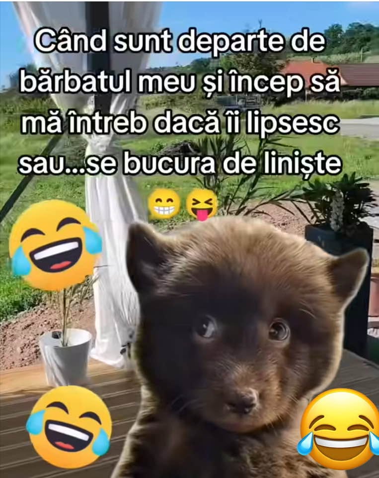 Când sunt departe de bărbatul meu și mă întreb dacă îi lipsesc sau se bucură de liniște
