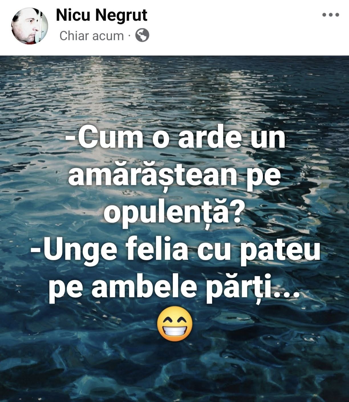 Cum o arde un amărăștean pe opulență? Unge felia cu pateu pe ambele părți