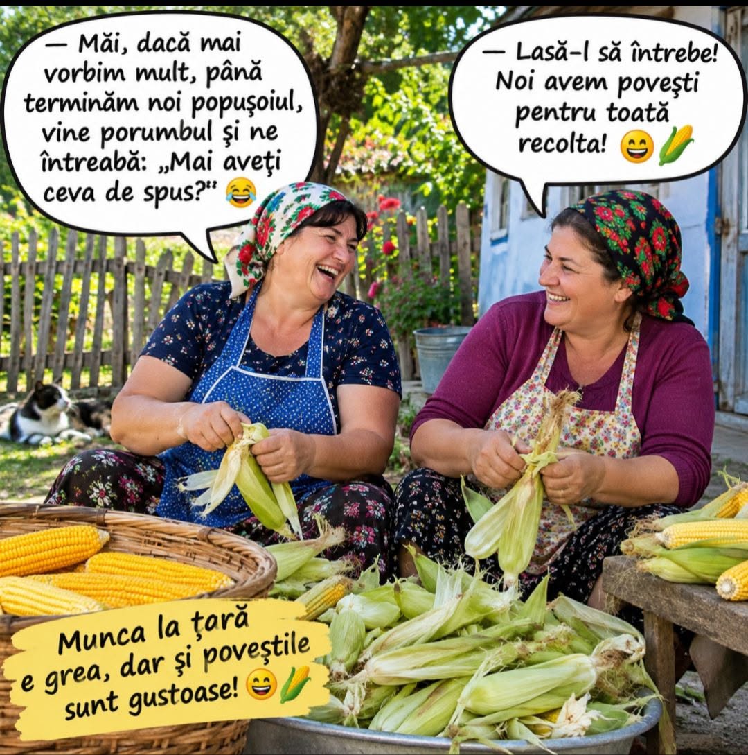 Munca la țară e grea, dar și poveștile sunt gustoase