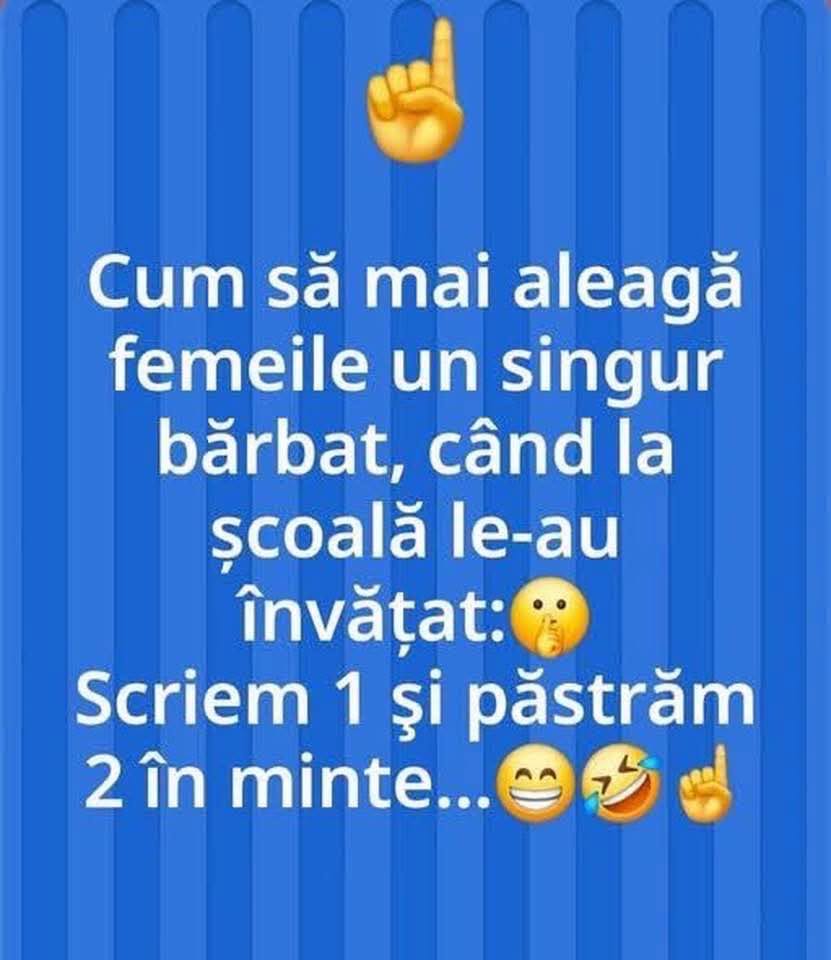Cum să mai aleagă femeile un singur bărbat, când la școală au învățat: scriem 1 și păstrăm 2 în minte