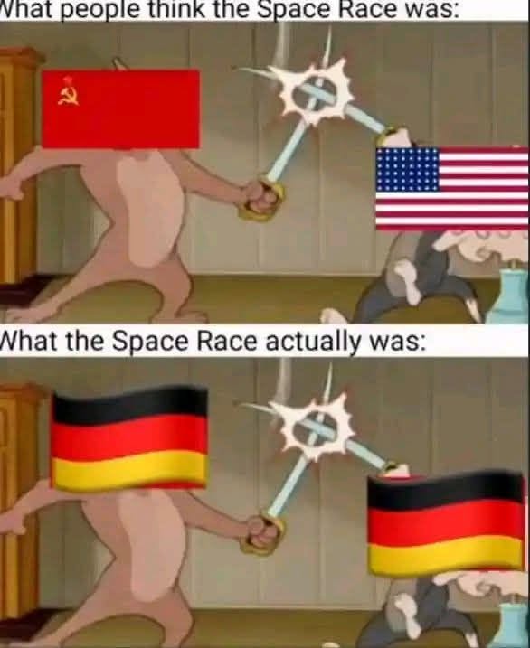 What people think the Space Race was vs. what it actually was
