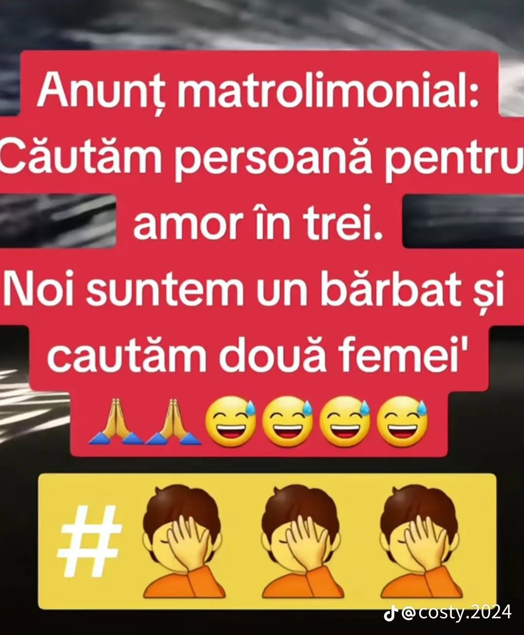 Anunț matrimonial: căutăm persoană pentru amor în trei. Noi suntem un bărbat și căutăm două femei