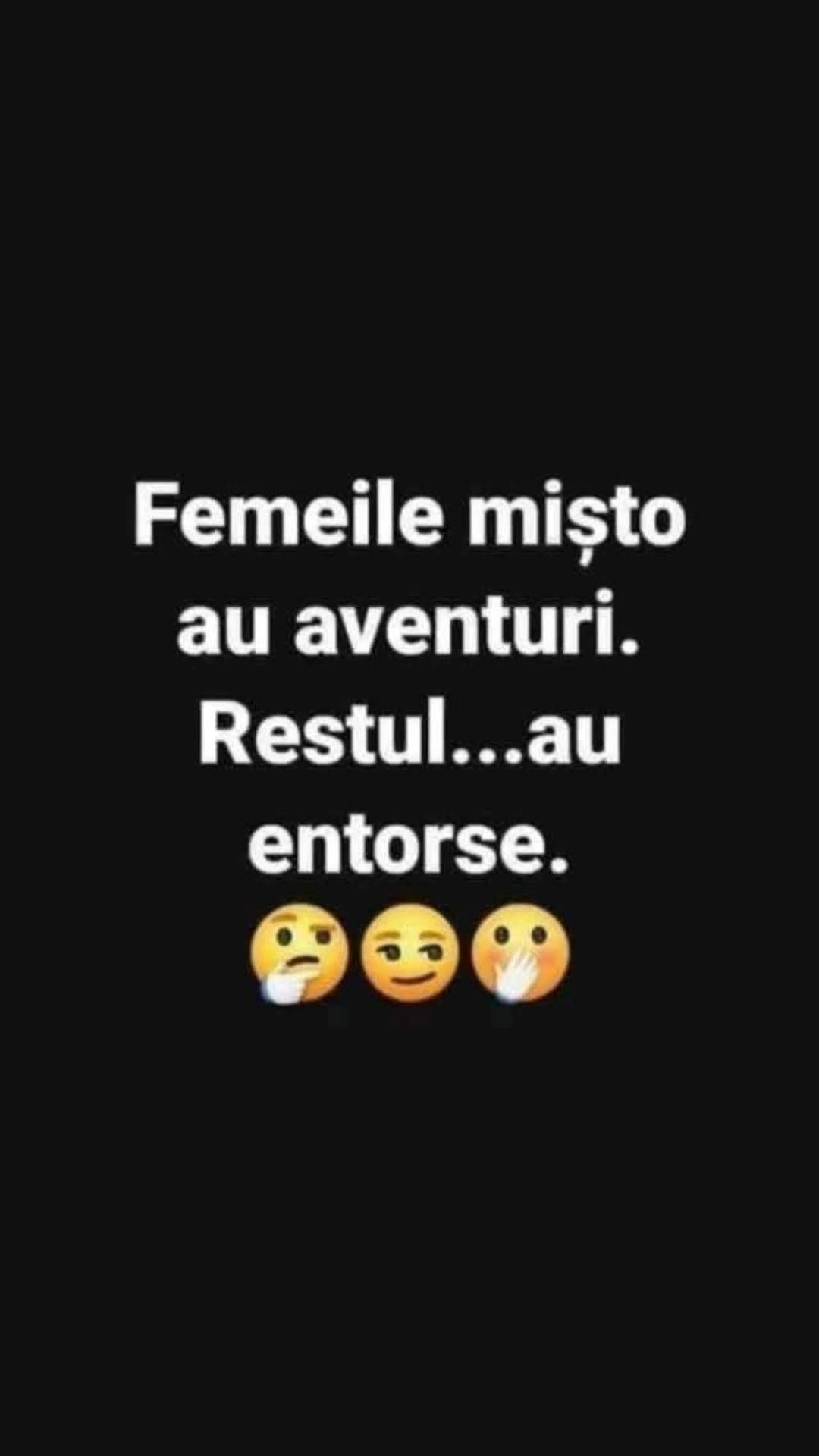 Femeile mișto au aventuri. Restul au entorse