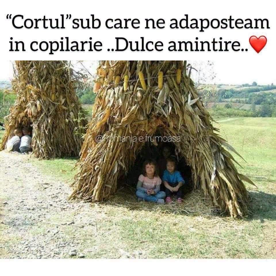 Cortul sub care ne adăposteam în copilărie