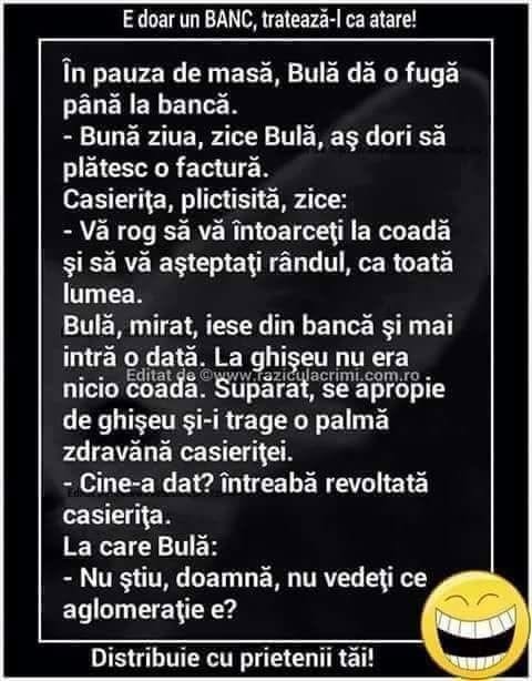 Bulă dă o palmă casieriței: Nu știu, doamnă, nu vedeți ce aglomerație e?