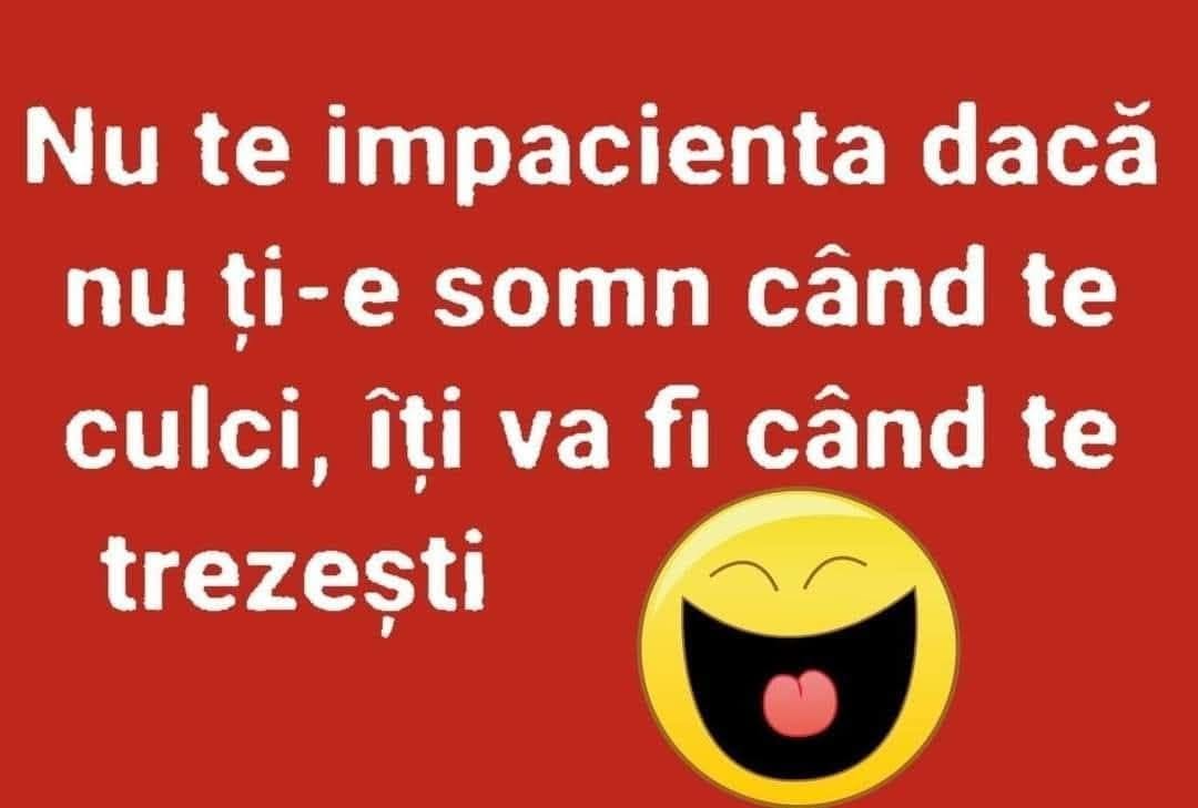 Nu te impacienta dacă nu ți-e somn când te culci, îți va fi când te trezești