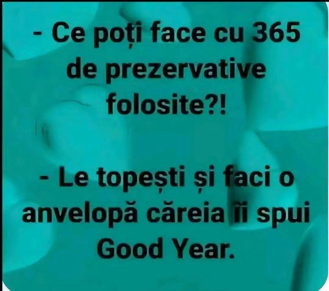 Ce poți face cu 365 de prezervative folosite? Le topești, faci o anvelopă și-i spui Good Year