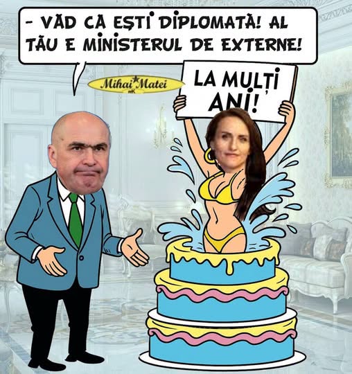 Văd că ești diplomată! Al tău e Ministerul de Externe!