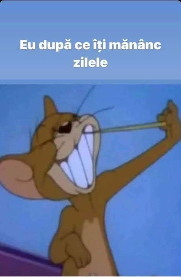 Eu după ce îți mănânc zilele
