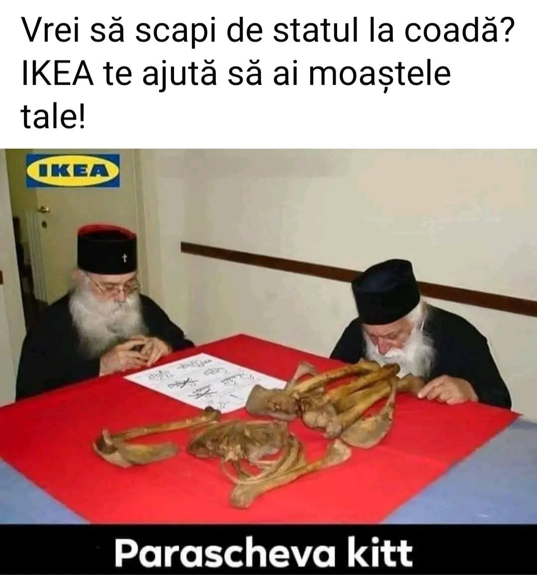 Vrei să scapi de statul la coadă? IKEA te ajută să ai moaștele tale: Parascheva kitt