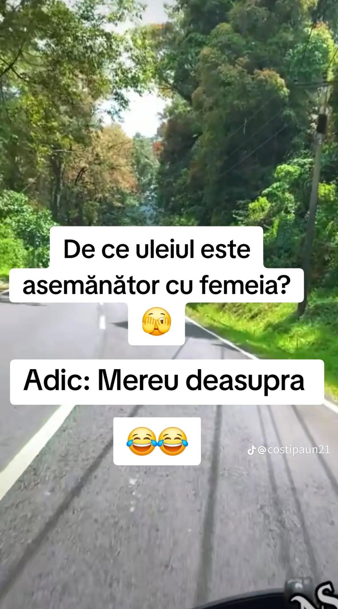 De ce uleiul e asemănător cu femeia? Mereu deasupra