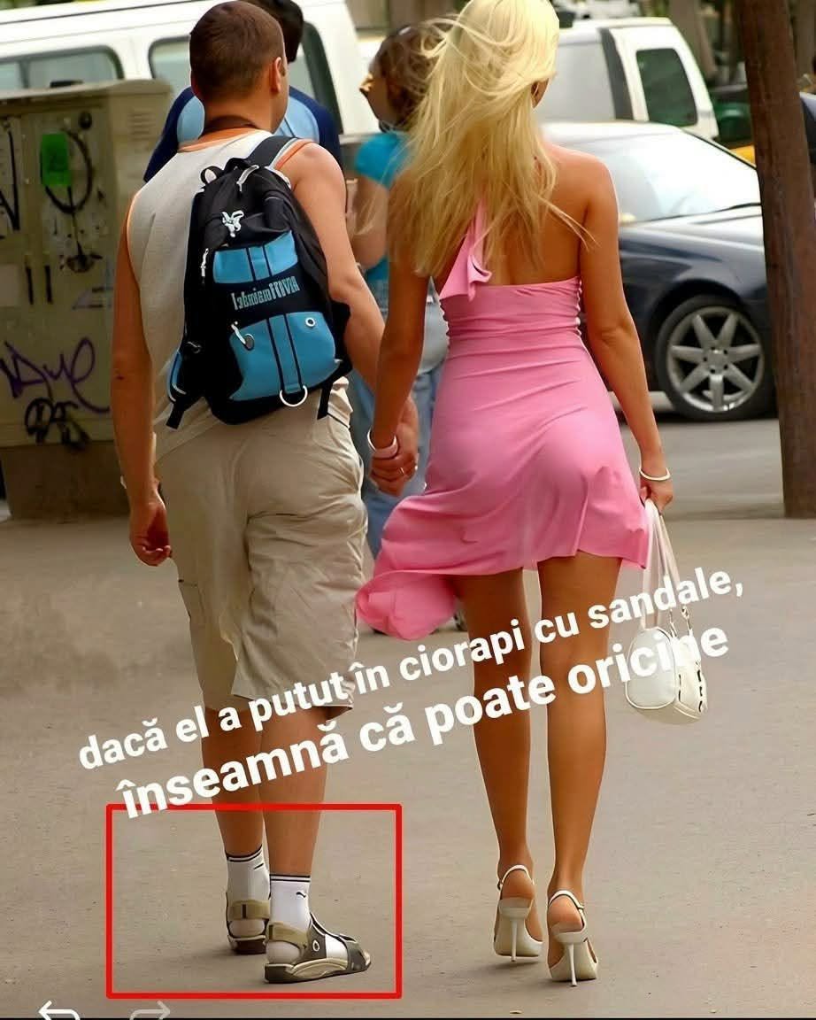 Dacă el a putut în ciorapi cu sandale, înseamnă că poate oricine