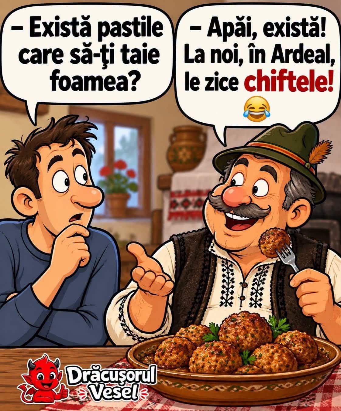 Există pastile care să-ți taie foamea? Apăi, există! La noi, în Ardeal, le zice chiftele